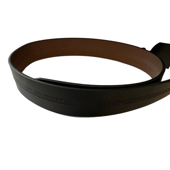 Wrangler Men's Reversible Silver Tone Buckle Belt Size 36 - Picture 5 of 8